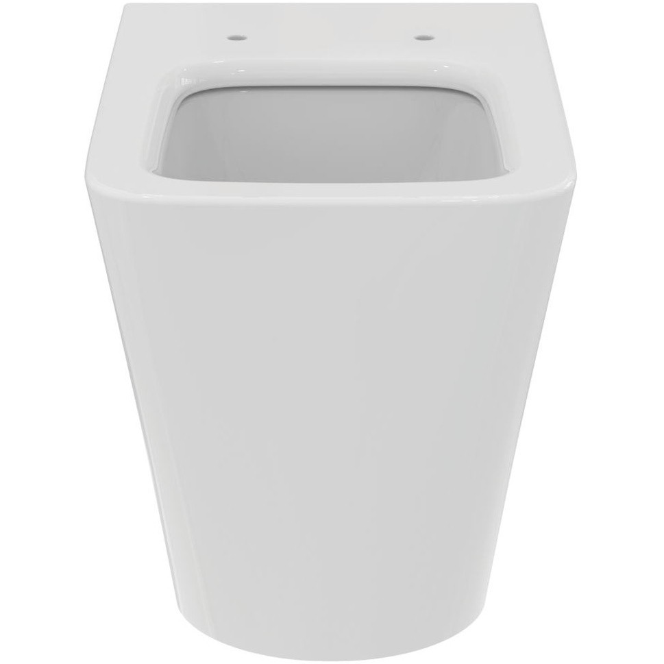 VAS WC BLEND CUBE BTW AQUABLADE PENTRU REZERVOR INCASTRAT 56.5X36.5, FIXARE COMPLET ASCUNSA